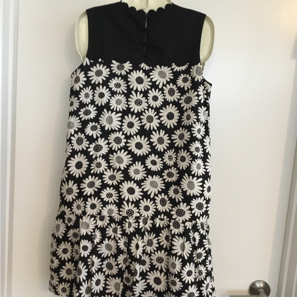 Victoria Beckham for Target Black and White Daisy Print Mini Dress